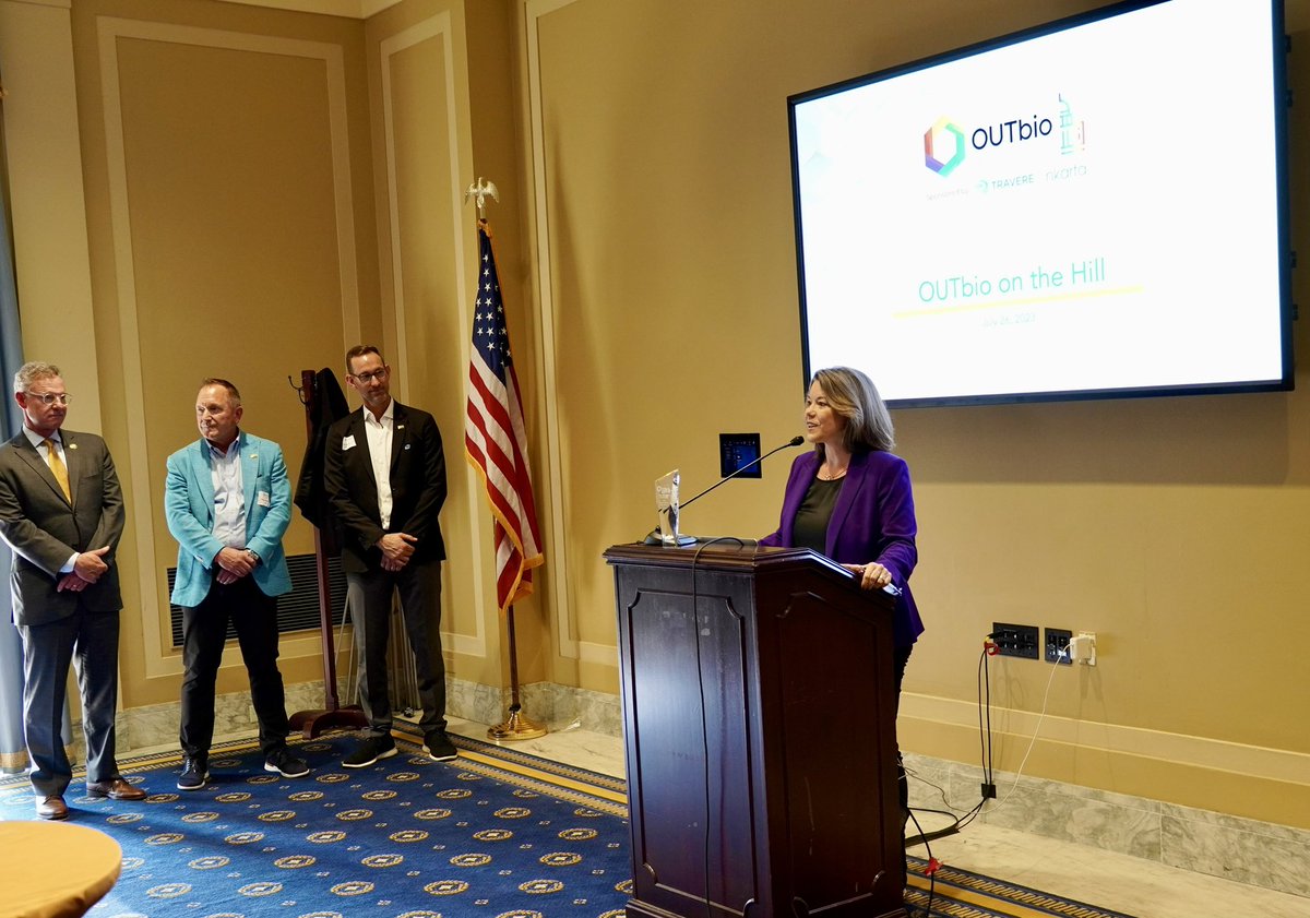 RepAngieCraig's tweet photo. Thank you to @OUTbioBoston for naming me their first ever Congressional Champion!
 
I’ll keep working to help build more inclusive workplaces and advance policies that fight the antimicrobial resistance crisis. https://t.co/xI3HJPa9do