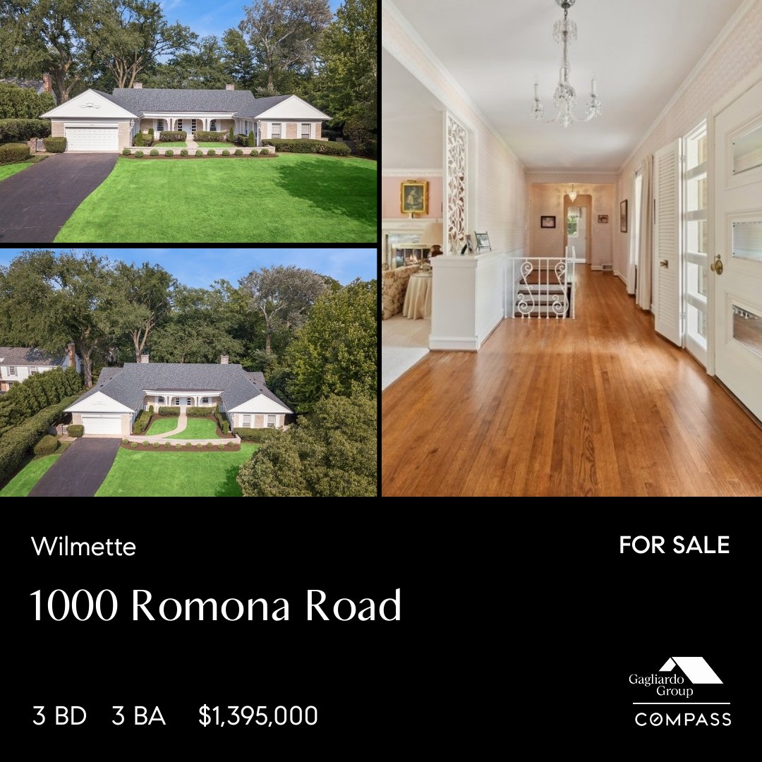 GagliardoRA's tweet image. 🏡 Dreaming of the perfect home sweet home! 🏡✨ I Just stumbled upon this stunning property in Wilmette, IL, and it's giving me all the house goals! 

1000 Romona Rd, Wilmette, IL 60091
List Price: $1,395,000
compass.com/listing/1000-r…

#gagliardogroup #compasschicago #realestate