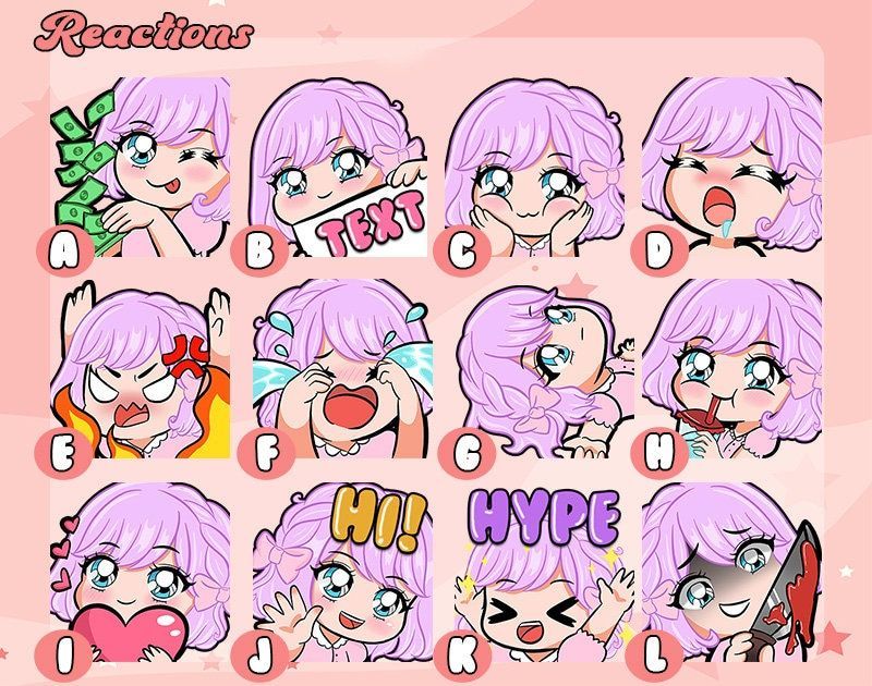 Twitch Emotes Reflects your Personality! If you buy Pack of 5 emotes  Twitch Logo will be free of Cost So, Avail amazing offer.  
#minecraftart 
#emote 
#Twichemotes
#chibiemotes
#VRChat
#StreetFighter6
#ApexLegendsFanart
#GenshinImpact 
#commissionsopen
Reference image from web
