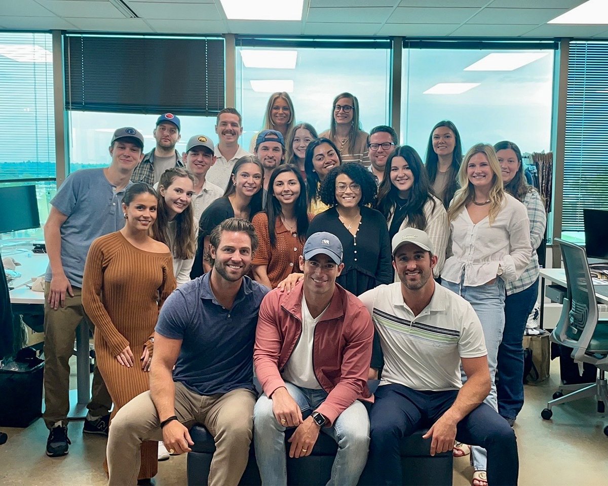 A little appreciation post for the STL HQ team. Small, but mighty crew. Every day is a great one when you work with friends. We are missing a lot of TNB family in this pic, and we love you too! #mynormalbrand #pictureday #staffphoto