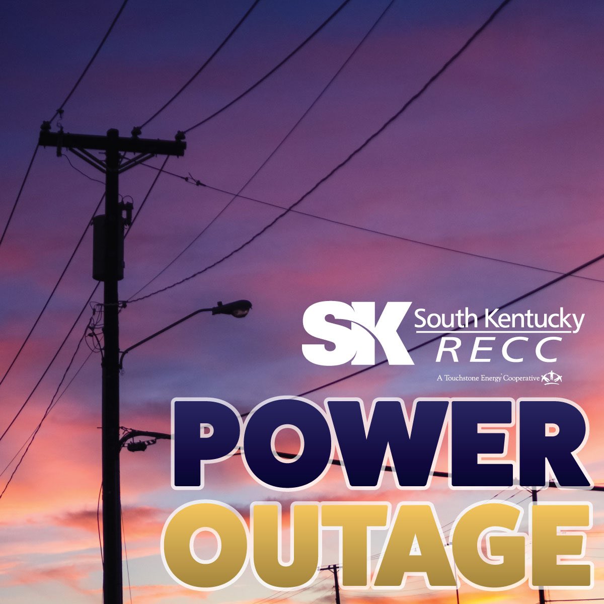 skrecc's tweet photo. We have an outage near Hwy 3284 in Wayne Co affecting 143. Crews are working! #WeAreSKRECC https://t.co/nGeF0UlPXV