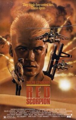 Watching the #1988 film on #tubi #redscorpion starring #dolphlundgren #brionjames