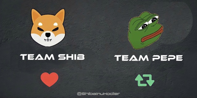 ShibaInuHodler's tweet photo. $PEPE seems to make some noise as the volume is up 84% in a day.

Which community do you belong to? 🤔

$SHIB or $PEPE https://t.co/G6iFR8MkPP
