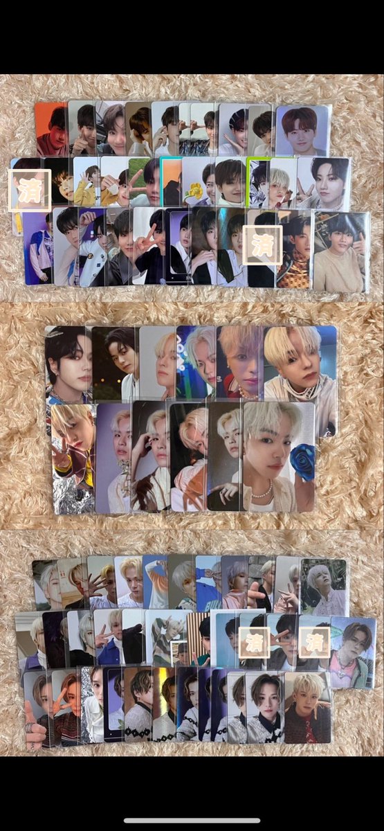 _jhkyu__'s tweet photo. #treasure買取
【譲】画像のもの
【求】買取 ￥100~ / 1枚
  (※ﾒﾙｶﾘ経由でのお取引→￥300~) (PayPay可)

ペン卒の為できる限りお安くお譲りしたいと考えています❕買取価格を添えてご連絡下さい✉️
纏めてのお迎え (⬇️続他グルとの纏も可能)してくださる方には心ばかりの割引させて頂きます☆ミ https://t.co/irM6IOfXv1