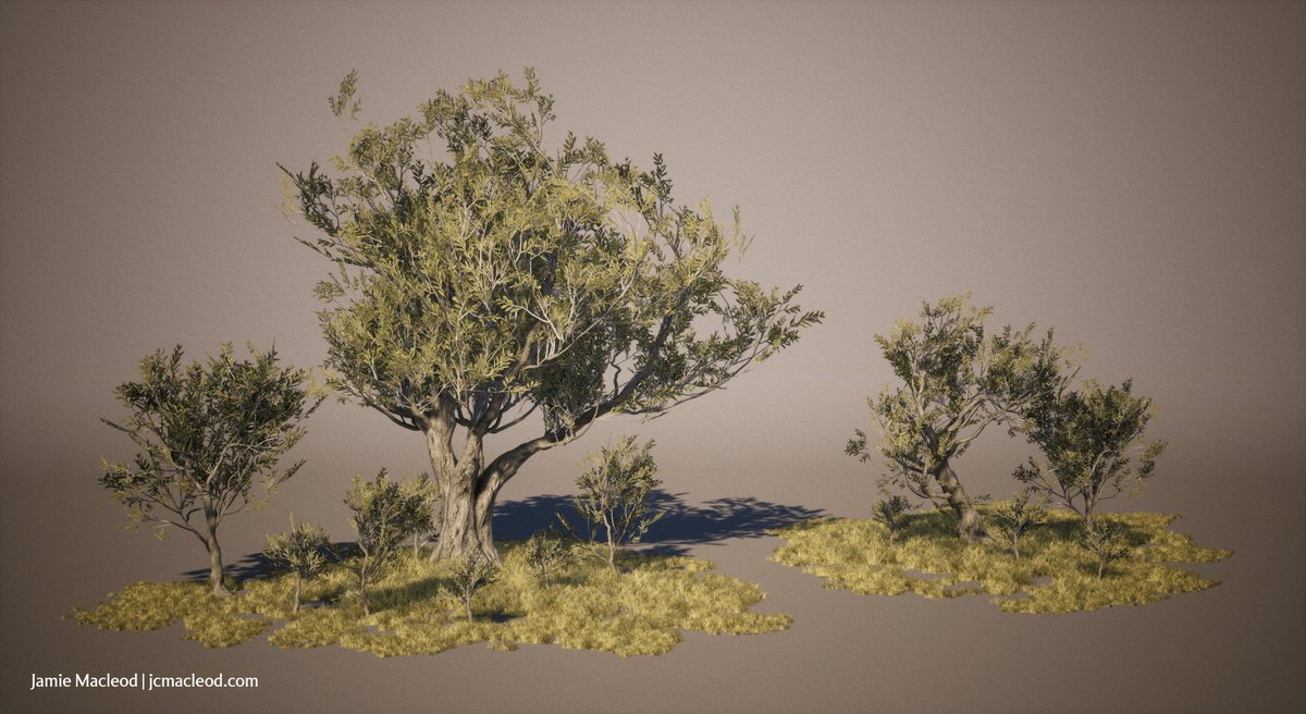 rustyspannerz's tweet photo. Wanted to practice some foliage skills, so I made some Olive Trees! https://t.co/8ukhOvjYgW