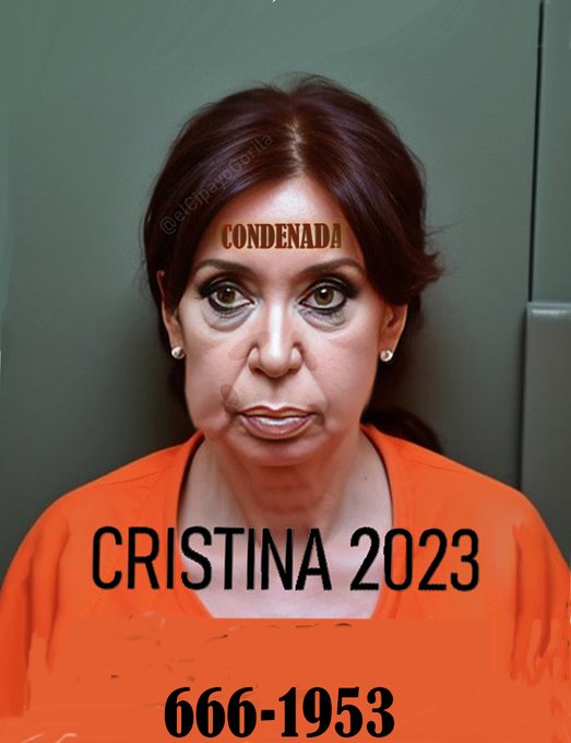 NICOLAS71046251's tweet photo. CRISTINA NO ES ABOGADA...
ES CONDENADA... https://t.co/C2wSD1yEkc