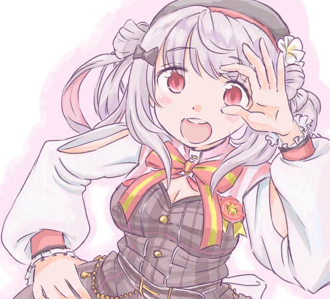 やっとこできたよてんちゃんマン!新衣装めちゃかわ!#てんあーと 