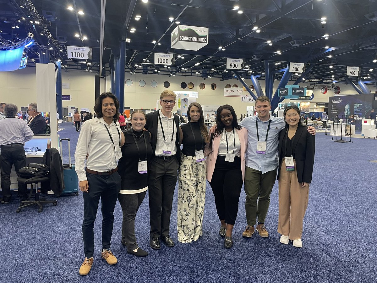 Natalie_West7's tweet photo. Got to connect MD Anderson’s soon-to-be 1st- and 2nd-year cohorts a few weeks early at #AAPM2023! https://t.co/cvEjS2Wq7x