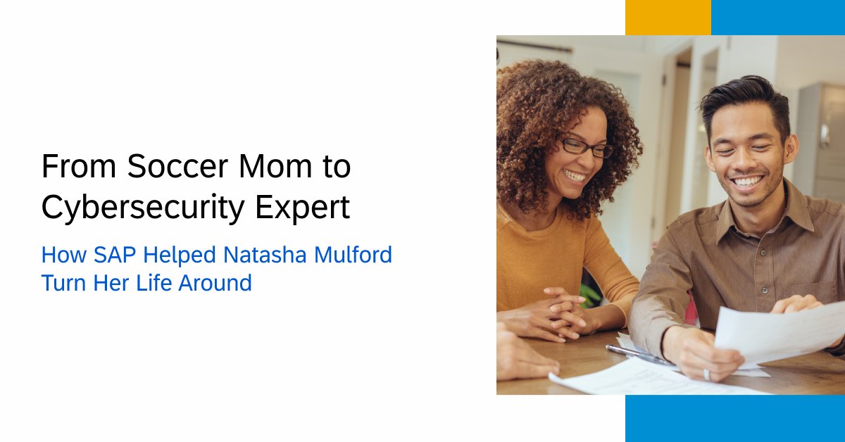 Check out this inspiring success story of Natasha, a single mom and former Marine Corps specialist, who found her way into a fulfilling cybersecurity career. After checking out the blog, be sure to start your own journey with SAP Learning today! 💪 sap.to/6012PpaJ8