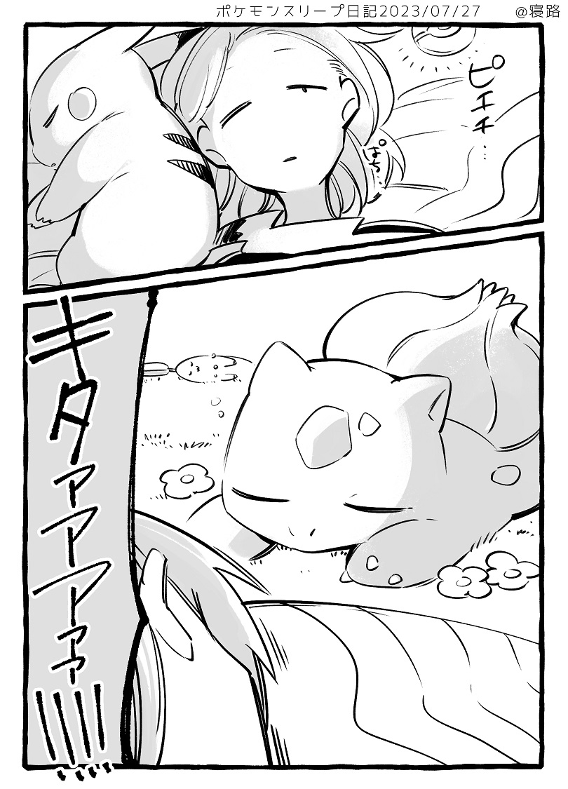 今朝のポケモンスリープ 