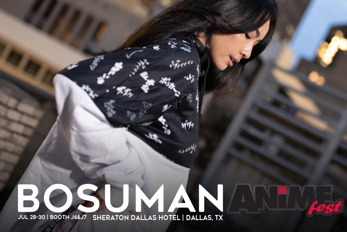 We’re hitting up in  <a href="/AnimeFestOrg/">AnimeFest</a> in Dallas this upcoming weekend! Booth J6 &amp; J7

-Bosuman

#animefest #afest #bosuman #animeconvention #soundeffects #japanesestreetfashion #harajukufashion #harajukustyle