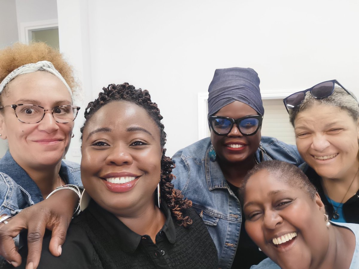 Today we delivered Session Two of Talking Abuse &amp; Cultural Trauma (TACT) to the One World One Life Organisation in Kettering. We talked about the Domestic Abuse Act, trauma and the brain and the impact of trauma specific to black women. Fab session 💜
#TACT  #CulturalTrauma
