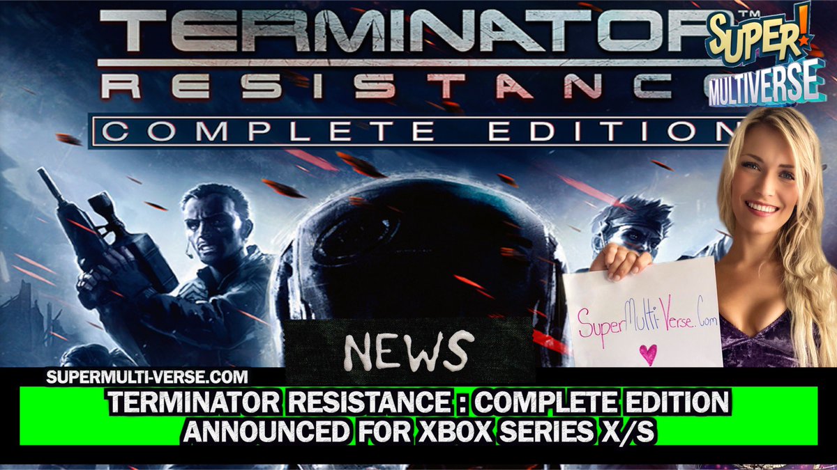 supermultiverse's tweet photo. Terminator Resistance : Complete Edition coming to Xbox Series X &amp; S !

Read More
https://t.co/PvKtexU57f

#Terminator #terminatorresistance #terminatorresistancecompleteedition #xbox #news #gaming #games #XboxSeriesX #AEWDynamite https://t.co/Tx7pC2vx6I