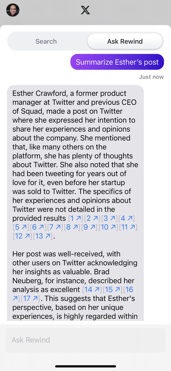 thegautam's tweet image. If you can’t keep up with ML developments or Twitter drama, check out rewind.ai. It’s magical.