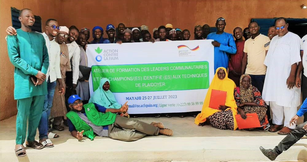 ACFNiger1's tweet image. 30 leaders #champions formés en plaidoyer à Mayahi.
Une position optimale pour plaider en faveur des programmes &amp;amp; politiques,  #climatechange🌱#fsl  améliorer  l’accès aux services de base en matière de nutrition-santé  Wash  provoquer des changements.