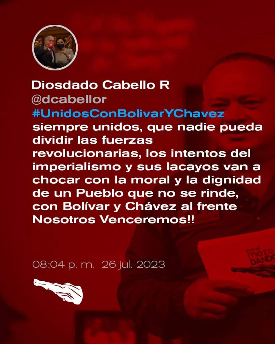 #PlanDescontaminaciónDelLago #UnidosConBolívarYChávez  viva la patria <a href="/Mippcivzla/">mippci</a> <a href="/NicolasMaduro/">Nicolás Maduro</a> <a href="/ElcideFlaca1953/">flaca elcide maria</a> <a href="/JosArmado18/">José Armado</a> <a href="/Deyanira644/">Deyanira</a> <a href="/MaurismarL/">💫 MAURISMARL💫</a> <a href="/Mercede073/">🍂 мєяςє_fιиα2🍂</a> <a href="/beatriz77748/">Beatriz Rojas ❤🌹</a> <a href="/kenys719/">Tito mara</a> <a href="/1412Yolis/">💋YolysParra💋#Psuv|🇻🇪🇨🇺🇨🇴🇷🇺53.7K</a> <a href="/_ColosalRed_/">🌺💞 TibyTiby 💞🌺</a> <a href="/luibustilloso/">luis Bustillos</a> <a href="/AitanaCorcega/">AITANA 🧑🏻‍💻</a> <a href="/MaestraTuitera/">Miriam Mayorga</a> <a href="/AlexJRander/">Alexander Rojas</a>