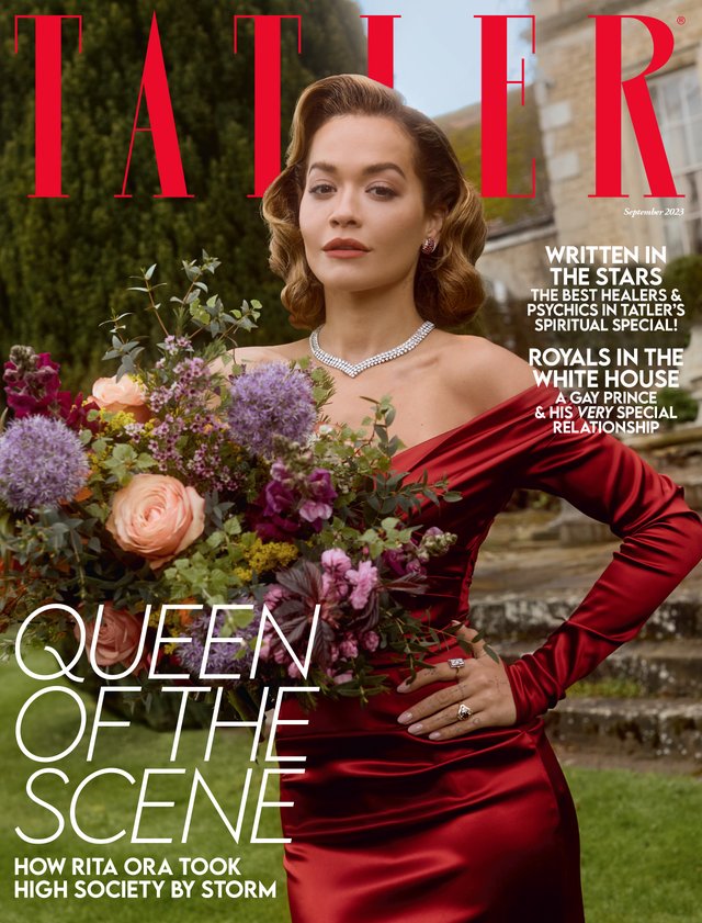 yellowleafco's tweet photo. Reintroducing @RitaOra: The Pop Princess Turns Society Queen In Tatler's Unmissable September Issue  https://t.co/JrqBQ8aePF via @Tatlermagazine https://t.co/iIZusGPVCi