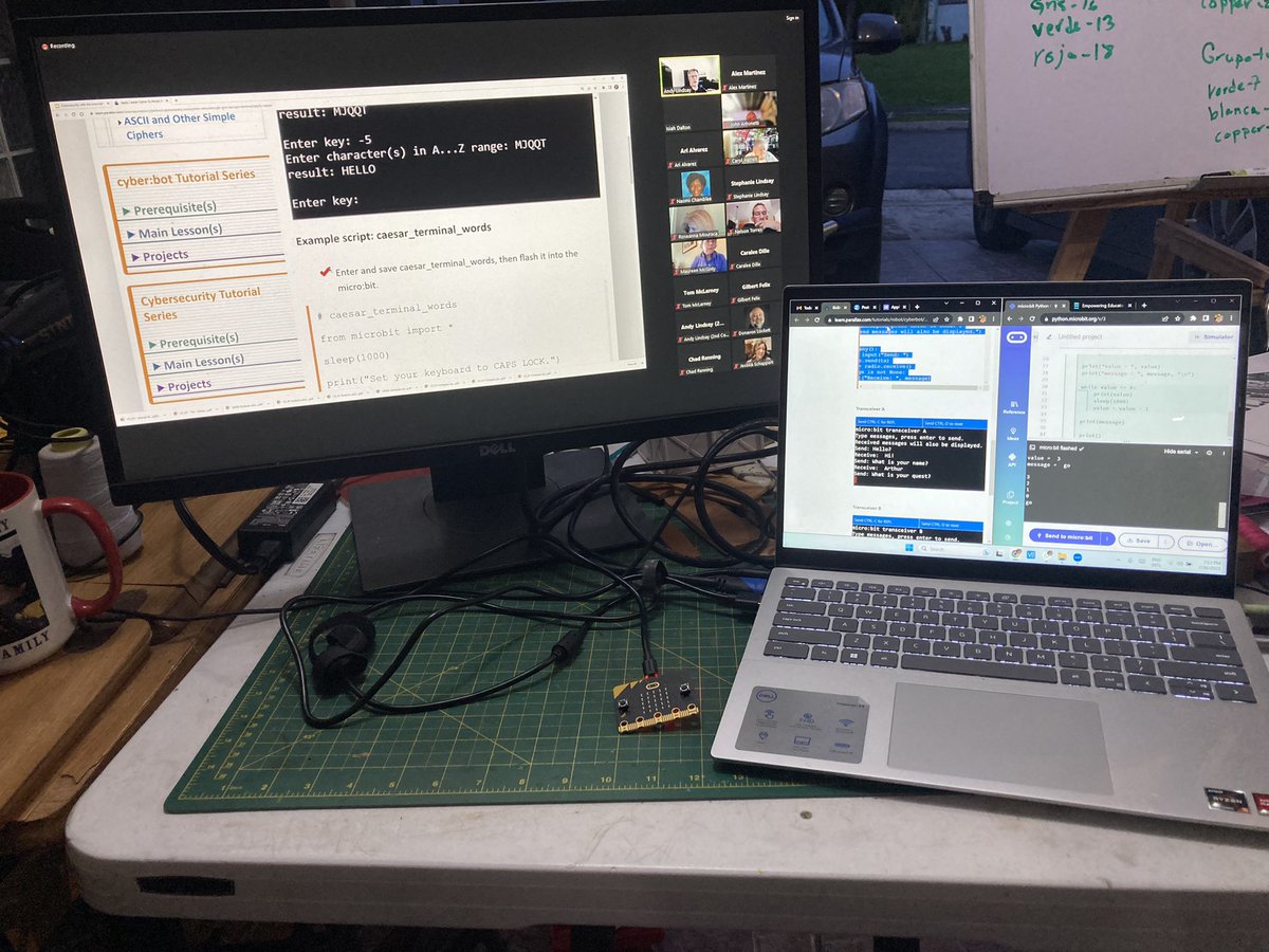 Alex (@geomarster) on Twitter photo Thank you <a href="/ParallaxInc/">Parallax Inc.</a> for the really cool workshop on cyber security and Python! <a href="/DeMarquesina/">Talleres de Marquesina 🇵🇷</a> Thank you <a href="/ParallaxInc/">Parallax Inc.</a> for the really cool workshop on cyber security and Python! <a href="/DeMarquesina/">Talleres de Marquesina 🇵🇷</a>