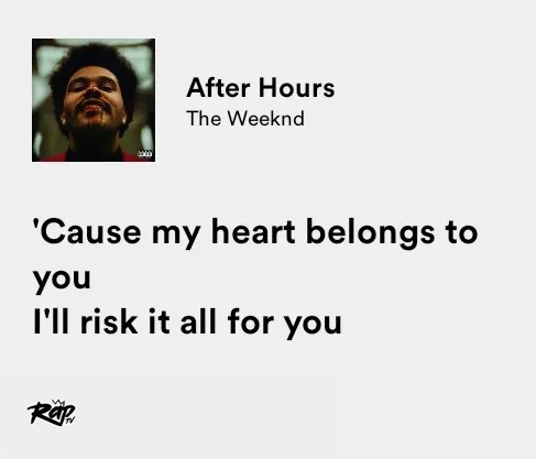 RT @thepopquote: the weeknd / after hours https://t.co/xH9tXAwL7W