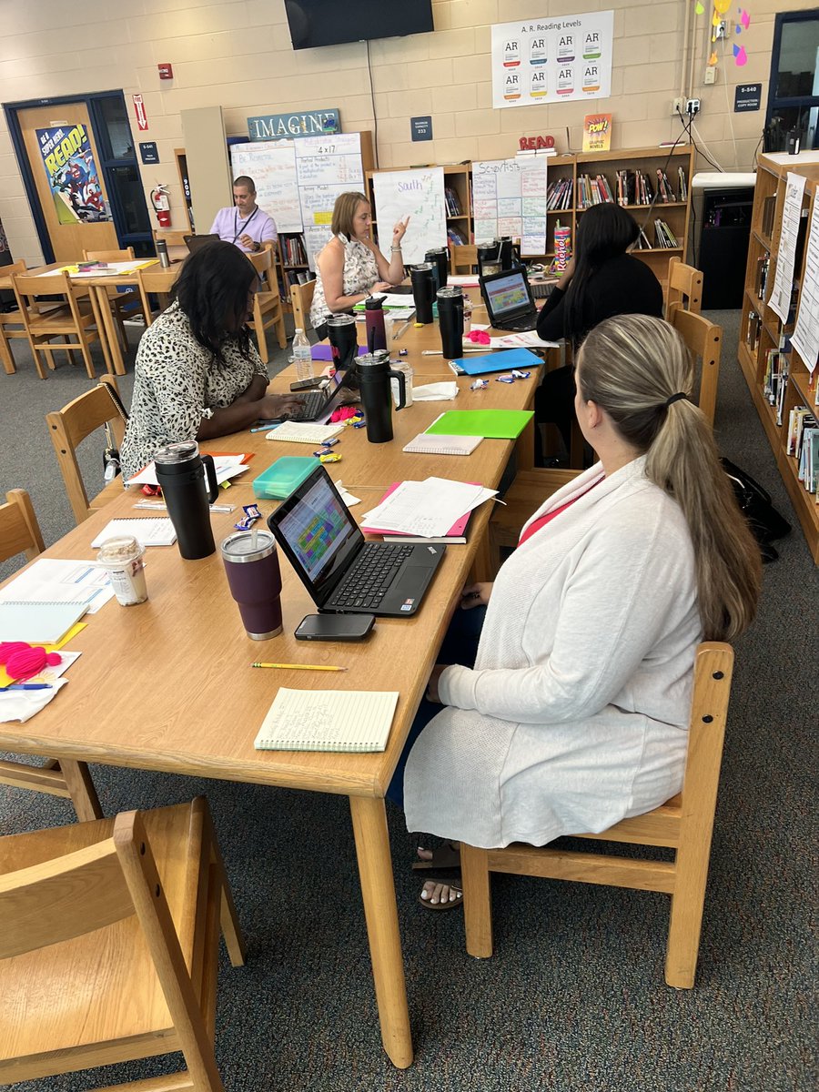 RachelM0tt's tweet photo. We had a great time diving into data, exploring our new initiatives, and bonding as a team during our @SadlerOCPS Leadership Summit! This amazing team is ready for the 23/24 school year! #sadlerstrong https://t.co/1XWuJKnmNz