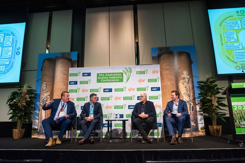 AGIC panel session on ESG and the grain industry's credentials in this space - now and for the future. #AGIC2023 #GRAIN #grainsindustry