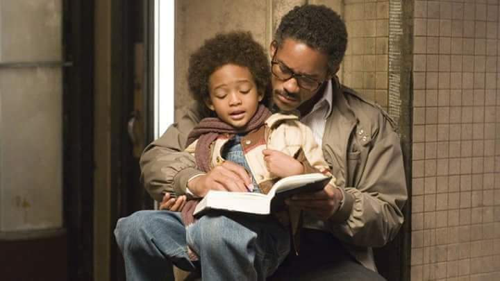 - هل الشيطـ ـان هو من يُغرينا يا أبي ؟
- نعم يُغرينا ولكنه لا يُجبرنا .
"The pursuit of happiness"