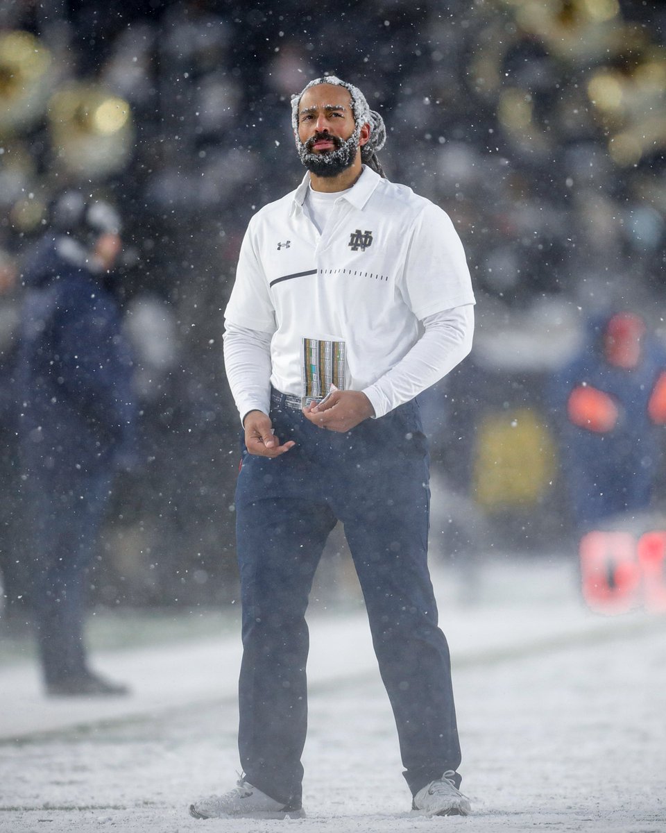 “Fred was the only guy in the strength and conditioning program who has actually led a program. He was the head strength coach at Eastern Michigan before he came here.' - Marcus Freeman on Fred Hale leading the S&C program