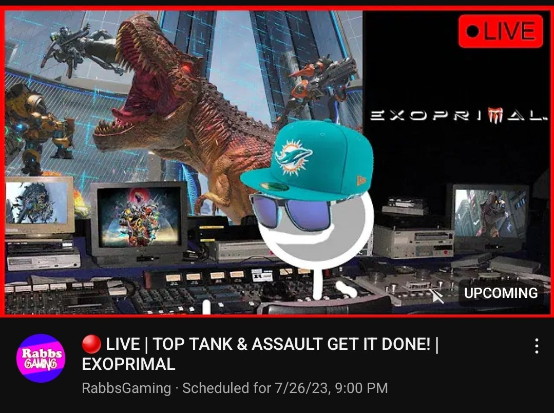 DocRodds's tweet photo. It's time to jump back into the suit and get those dubs! Ft. @Panic_co on Assault!
https://t.co/hyNDh6bE2r
^ 9PM EST we kick off ^

@exoprimal #Exoprimal #YouTubeLive #Gaming https://t.co/NakpVd0Qwd