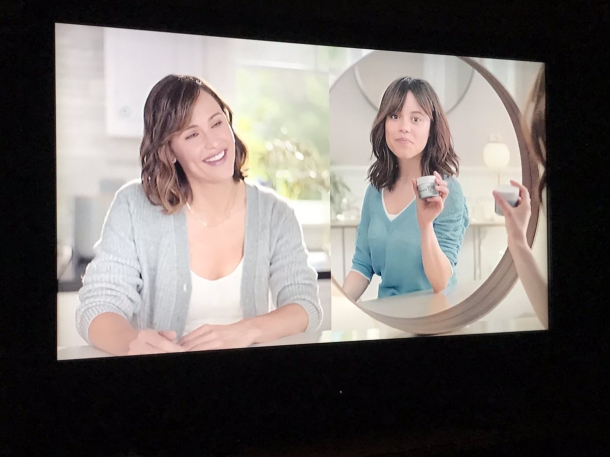 Jennifer Garner and Jenna Ortega in a commercial https://t.co/4IZUz7rn1h