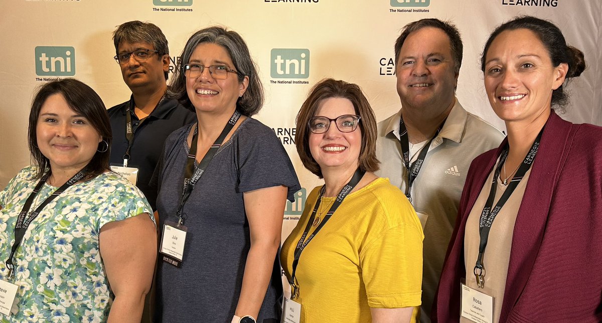 Some great Tiger Math Educators working hard for the Tiger Community 🐅 #TPND #ccisdstrongertogether #TNI2023 #longlivemath <a href="/carnegielearn/">Carnegie Learning</a> <a href="/Arredondo_CHS/">Robert M. Arredondo</a> <a href="/CCISD/">CCISD</a>