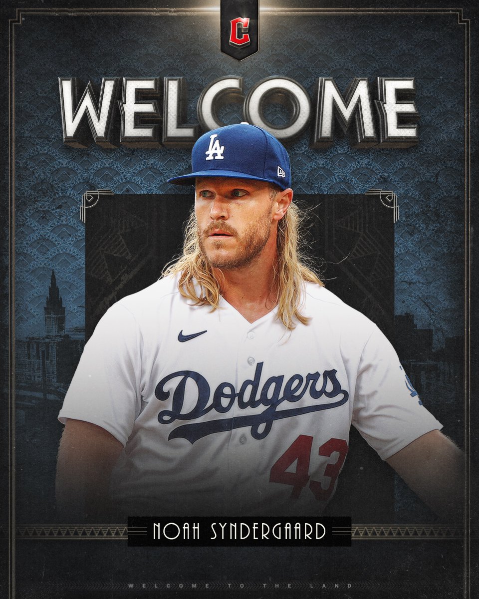 We have acquired RHP Noah Syndergaard and cash from the Los Angles Dodgers in exchange for SS Amed Rosario.

Welcome to Cleveland, Noah.

#ForTheLand
