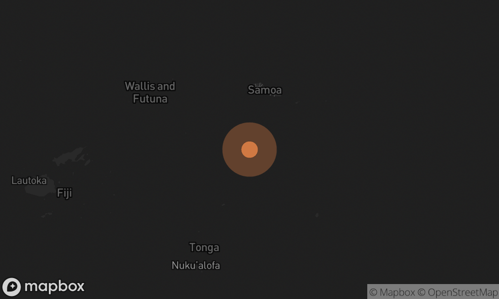 A 5.5 magnitude #earthquake occured at 109 km ESE of Hihifo, Tonga. See the full report at: https://t.co/ZHNp3IEUWb https://t.co/ss0fX4Rsek