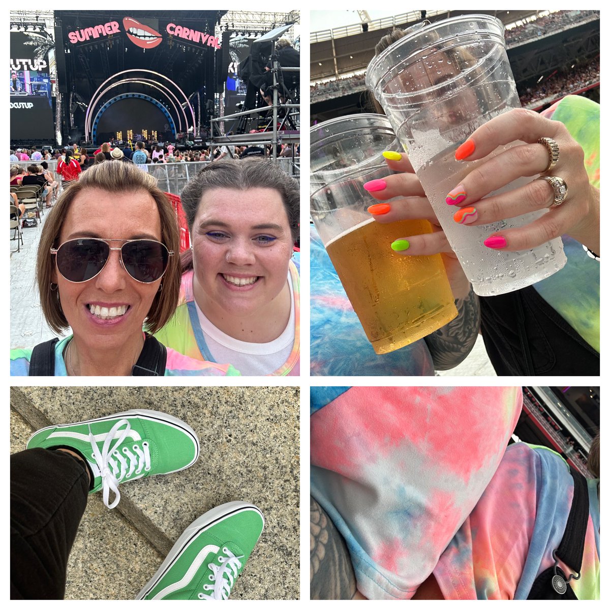 escrm15's tweet photo. @pink It’s been almost two decades in the making  but damm!t I made it! Here with my fuc*in perfect daughter @morgankerson to watch you rock out Cincinnati! https://t.co/iGLEZJUmpe