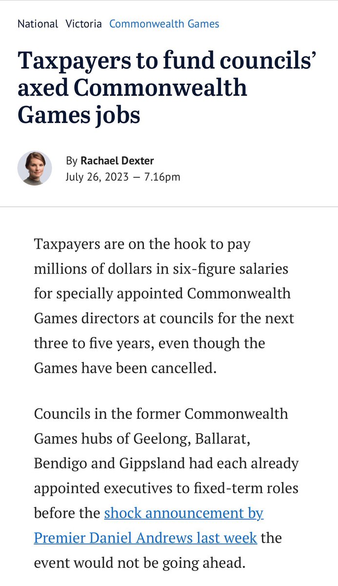 PoliBard's tweet photo. Oh FFS🤦‍♀️

No wonder Victoria is broke. Broke and broken...... https://t.co/y02Cp4bZ2h