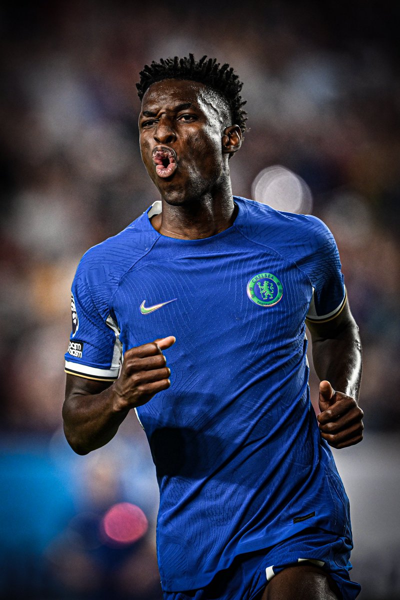 goal's tweet photo. Nicolas Jackson is going to be a problem next season 🔥 https://t.co/7fZTBt5B4z
