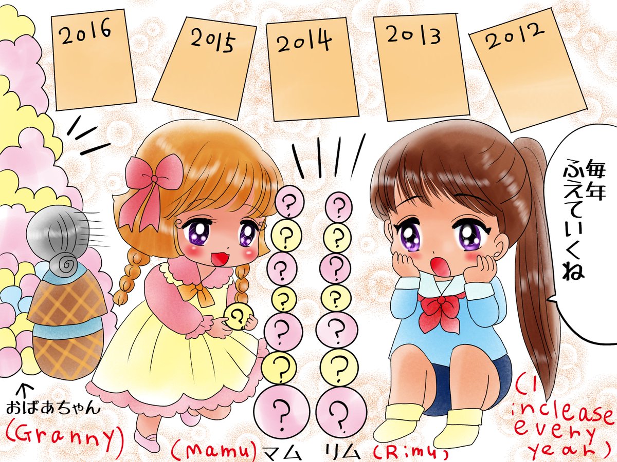 おまけの7つの間違い探しです                                                   
間違い探しは赤ちゃん向けです( ゜Д゜) 