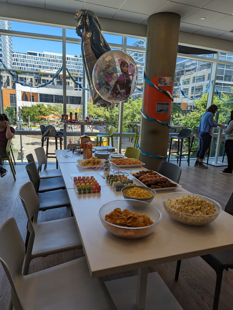 exsequar's tweet photo. Today I hosted a Frozen-themed WORK party to celebrate the end of manually monitoring our freezers bc the automatic system is back. The party was called...... Let It Go. I spent $500 extremely wisely and I am deeply proud. There were certificates and prizes made by my colleague. https://t.co/ghlnep5mjz