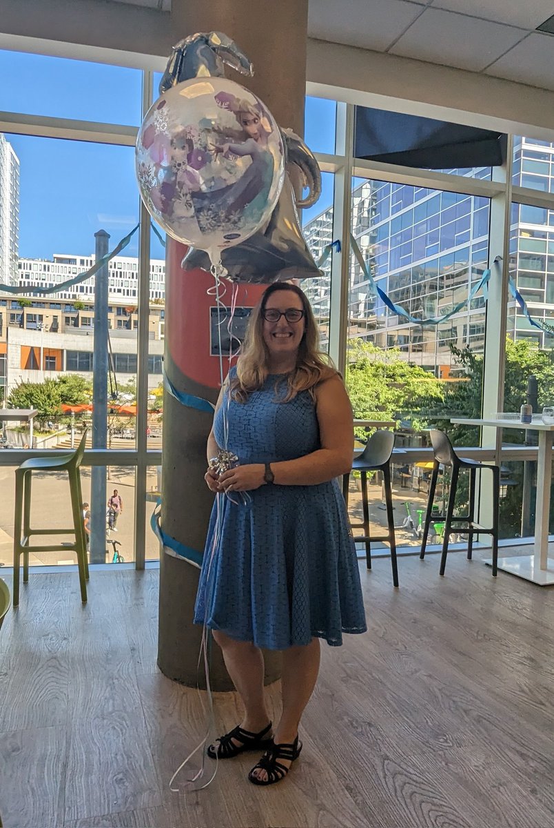 exsequar's tweet photo. Today I hosted a Frozen-themed WORK party to celebrate the end of manually monitoring our freezers bc the automatic system is back. The party was called...... Let It Go. I spent $500 extremely wisely and I am deeply proud. There were certificates and prizes made by my colleague. https://t.co/ghlnep5mjz
