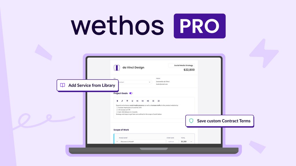 wethosco's tweet photo. No need to start from zero with #Wethos Pro! Access an endless array of premium templates for every field imaginable - save time and pitch more efficiently! #WethosPro #FreelanceLife https://t.co/ZmO56oLcc7 https://t.co/uANY466qr5