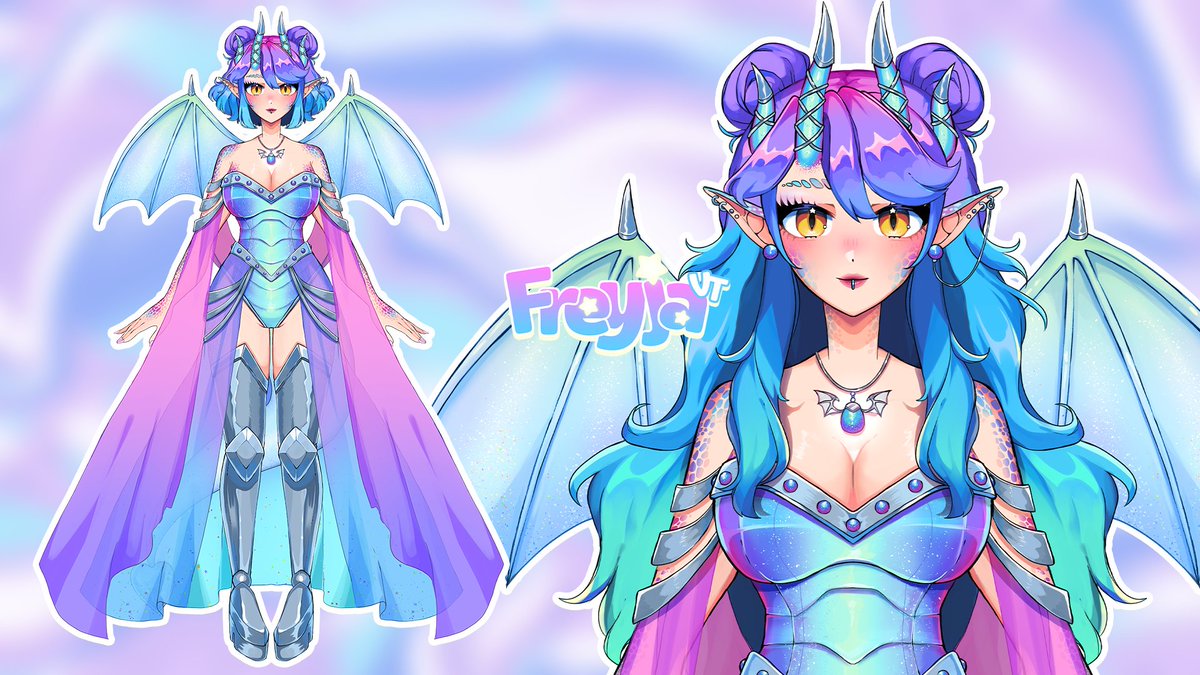 FreyjaVT's tweet photo. I'm happy to finally reveal my NEW OUTFIT debuting Tuesday, August 1st! Art and rigging by @dcaf_studio~

Thank you all so much for 1.5k! I can't wait to spend my first Freyjaversary with you all!

⭐SWEET DREAMS ⭐

https://t.co/M9yRdL7Z7z

#VTuberUprising #Vtuber #ENVtuber