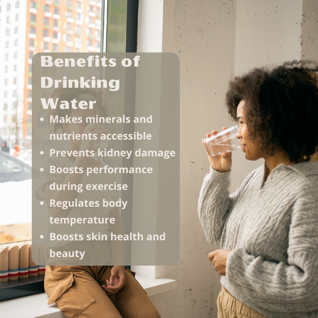DrJGreggDC's tweet photo. Hydration is key to a healthy body! Drink plenty of water throughout the day to regulate body temperature, boost skin health, prevent kidney damage &amp; help make minerals/nutrients accessible. Stay hydrated, and stay vibrant! 💦✅

#HydrationMatters #HealthyHabits #WellnessTips https://t.co/9mkjVDGFmt