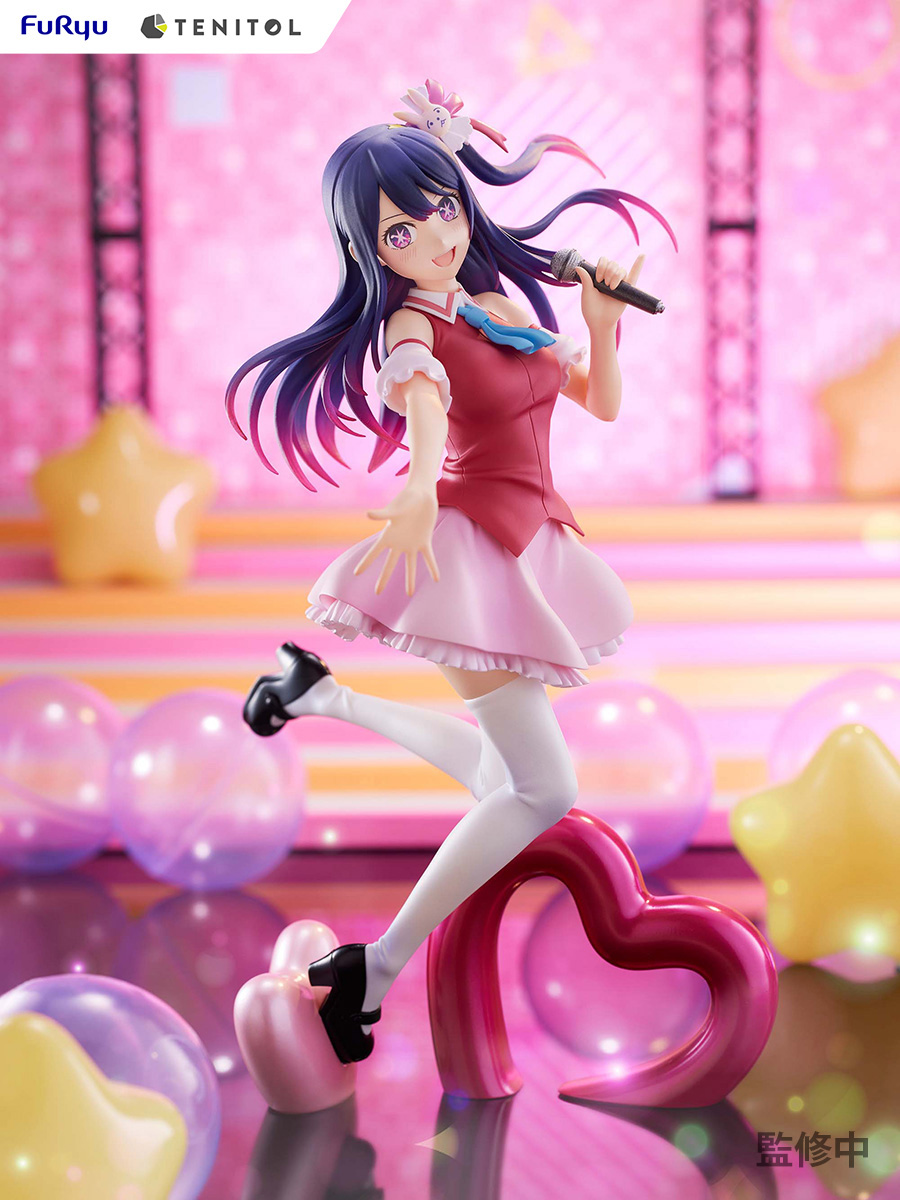 ShopCrunchyroll's tweet photo. From【OSHI NO KO】comes a new TENITOL figure of Ai, the center of the idol group B-Komachi! 🎤💗✨

Pre-orders are open now!

GET: https://t.co/Ep0OygtrrT https://t.co/YVvK1TSrKd