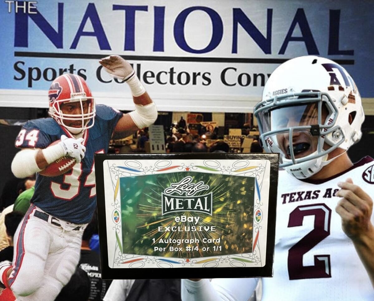 TOMORROW, JULY 27TH AT 1:00 PM CENTRAL TIME, LEAF CEO BRIAN GRAY WILL BE BREAKING A BRAND NEW EBAY EXCLUSIVE PRODUCT WITH JOHNNY MANZIEL AND THURMAN THOMAS!!!

2023 LEAF EBAY EXCLUSIVE METAL MULTI-SPORT
1 AUTO PER BOX #/4 OR 1/1!!!

CLICK HERE TO BOOKMARK: https://t.co/KwUlvzHNrl https://t.co/arlCw5Ax0S