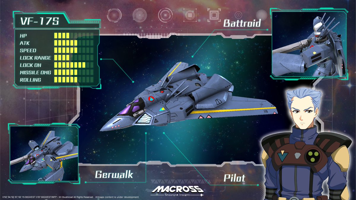 ◤MACROSS -Shooting Insight-◢ ✨Valkyrie Information✨ Today we