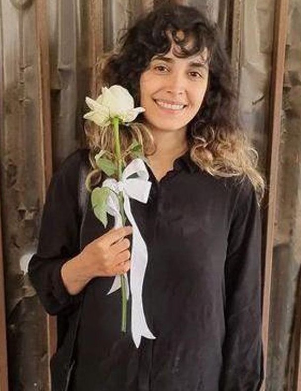 Labor activist Anisha Asadollahi went to Evin Prison in Tehran to begin a five-year prison sentence on sham national security charges, her brother tweeted on July 26.  Her husband Keyvan Mohtadi has been sentenced to six years in prison. #‌ آنیشا_اسدالهی