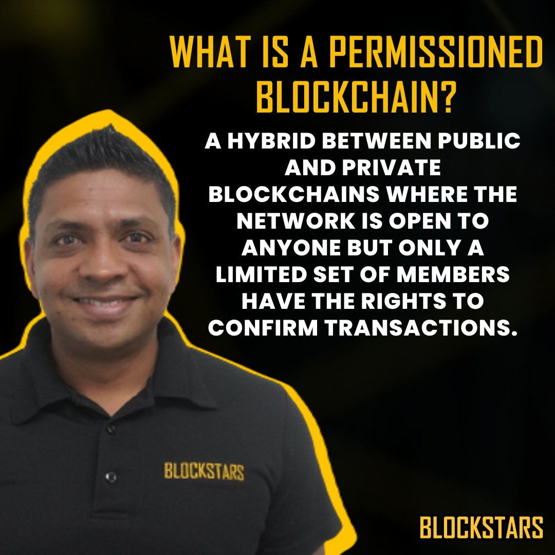 Blockstars_Tech's tweet image. Want to explore the hybrid world of #PermissionedBlockchains? Stay ahead of the game in the ever-evolving world of #BlockchainEducation. 

Hit that follow button now to join our community of #BlockchainEnthusiasts and keep yourself informed!