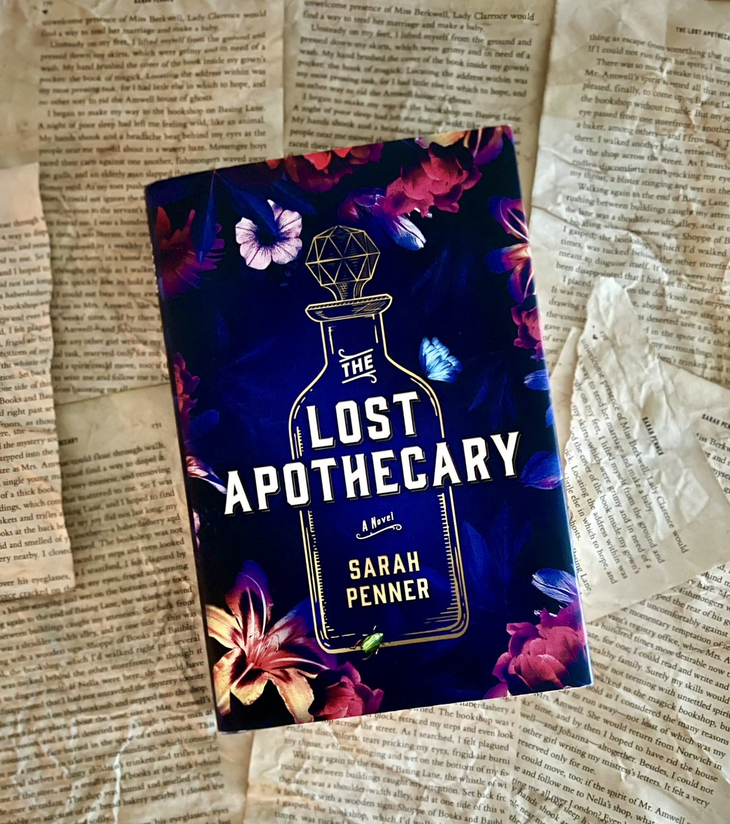Check out my latest review of Sarah Penner’s, THE LOST APOTHECARY! 

Click the link in my bio to read 💜
#blogger #bookreview #mystery
