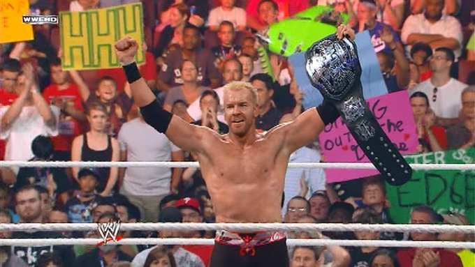 HoursOfWrestlin's tweet photo. On this day in 2009, @Christian4Peeps won the ECW Championship for the 2nd and final time at Night of Champions #WWE #ECW #NightofChampions #ECWTitle #ECWChampionship https://t.co/ZDxUhylzFv