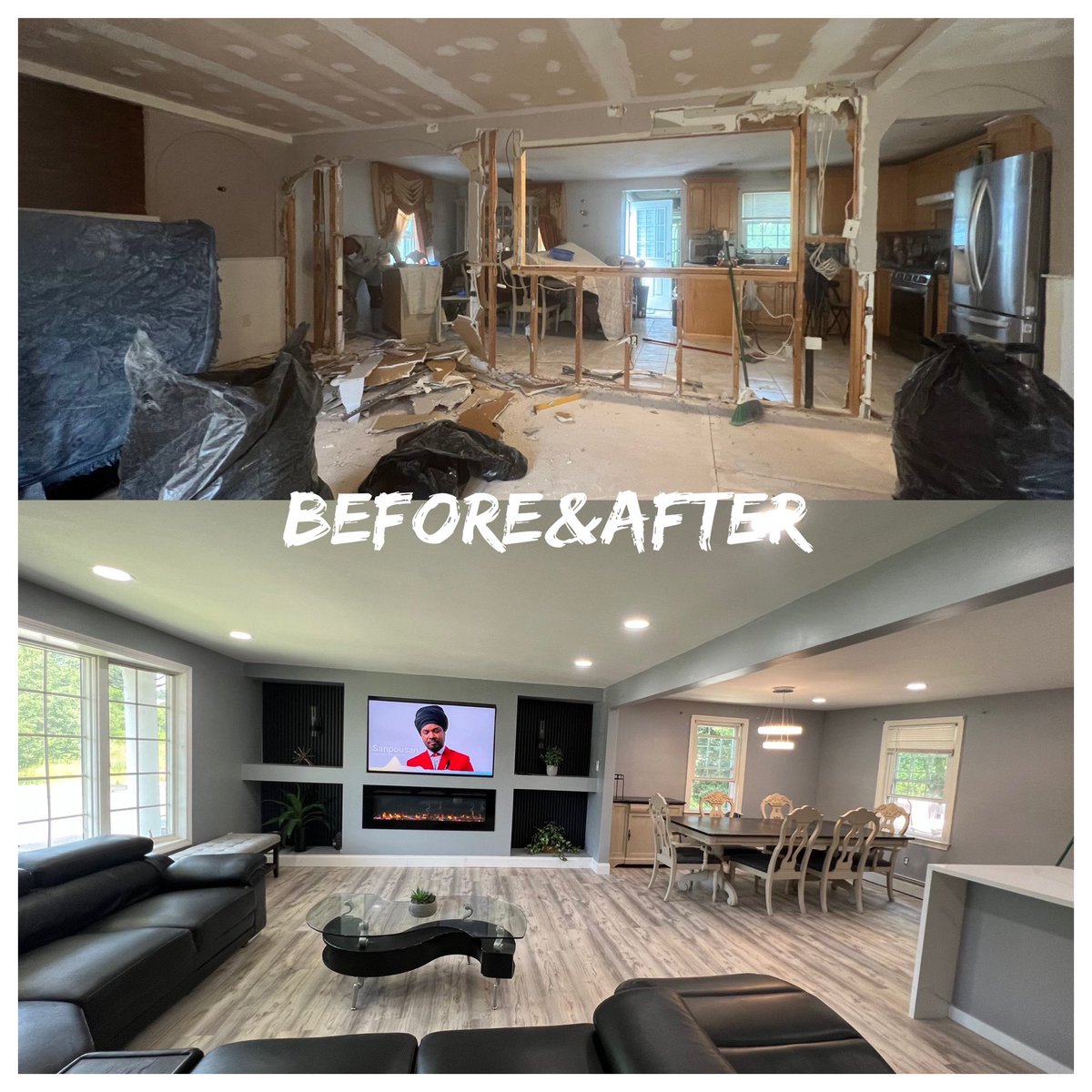Greenless09's tweet photo. #renovationproject
#openconceptliving
#BossPaul https://t.co/MOvH9pyDkM
