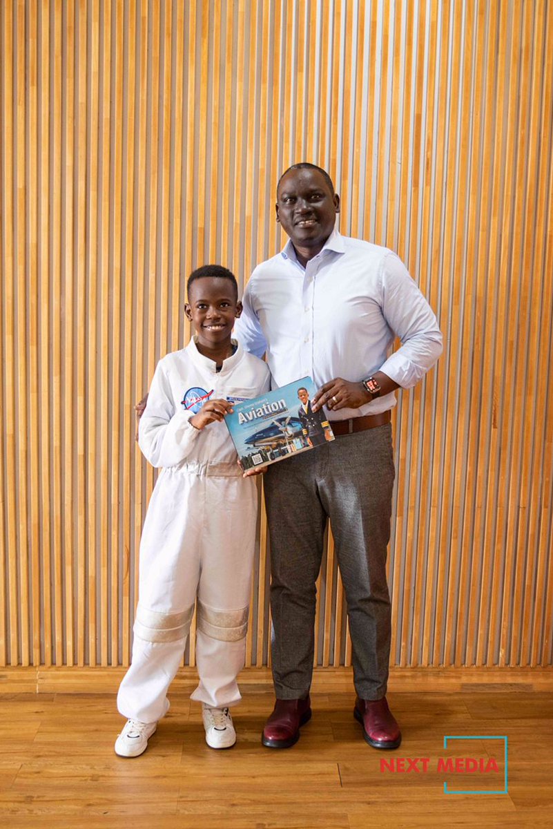 KKariisa's tweet photo. before his 10th birthday, and secured a scholarship from @elonmusk! What an inspirational young man.

As he launches the magazine about his incredible space journey on August 26th at the @kampalaserena Hotel, I am happy to share that we at @nextmediaug have committed to… (2/3) https://t.co/05TZLsHqoL